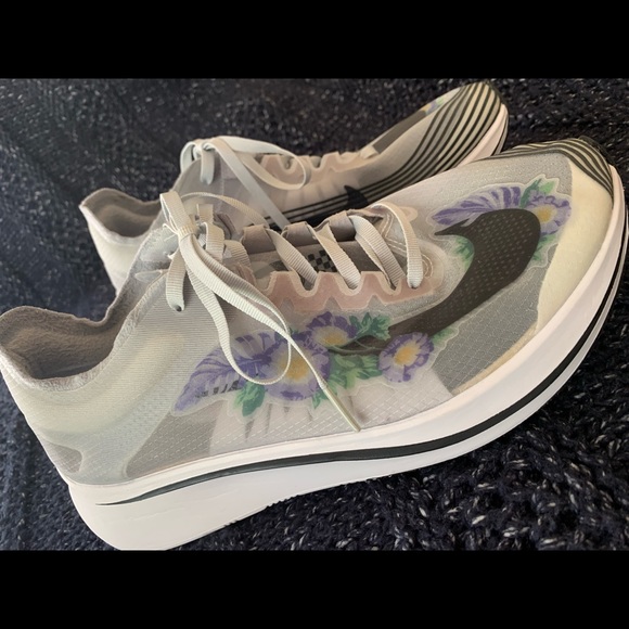 Nike Zoom Fly Pure Platinum Floral size 10 - Picture 4 of 6